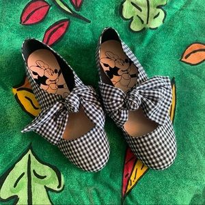 Minnie Mouse Gingam Flats
